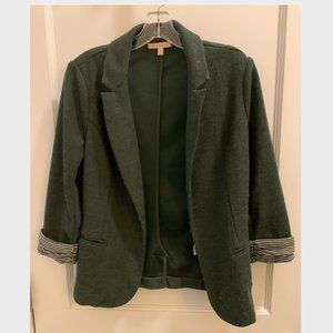 Green comfortable blazer